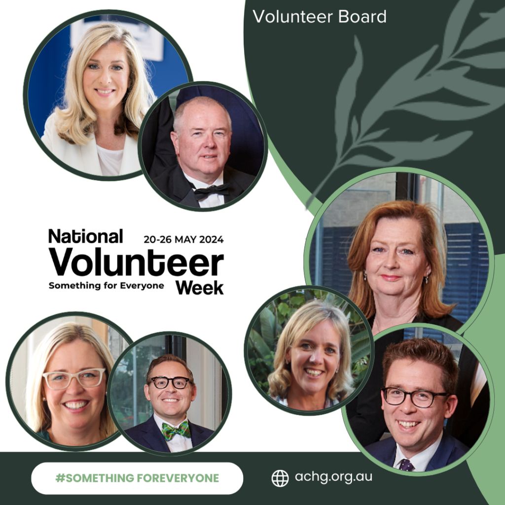 Volunteer bourd of directors at Anam Cara House Geelong